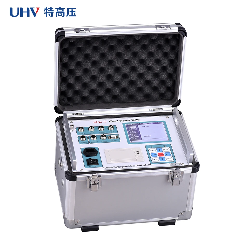 UHV-404 Circuit Breaker Analyzer - High Voltage Testing Equipment for Accurate Diagnostics