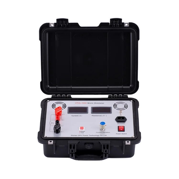 UHV-H100A Portable Contact Resistance Tester for Circuit Breakers - High Precision & Adjustable Current
