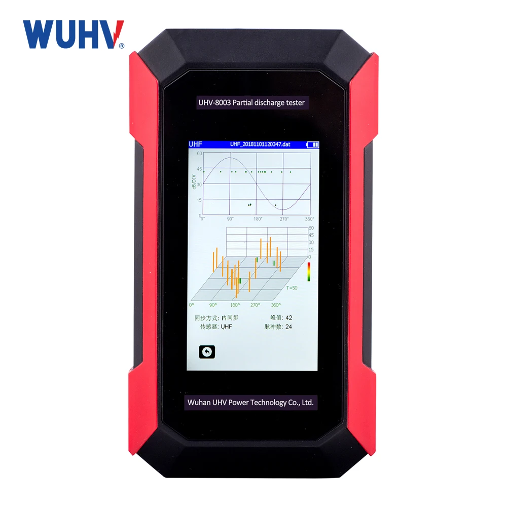 UHV-8003 Ultrasonic Partial Discharge Detector for Power Transformers - UHF & TEV Testing