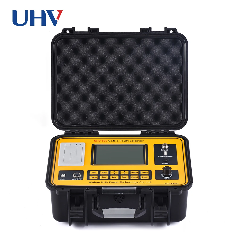 UHV-500 Cable Fault Locator - High Precision Fault Detection Up to 32KM