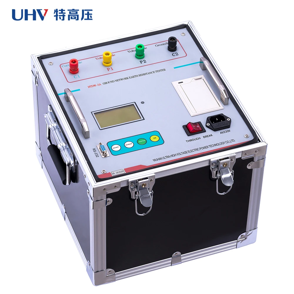 UHV-801 Earth Network Ground Resistance Tester - High Precision Electric Analyzer