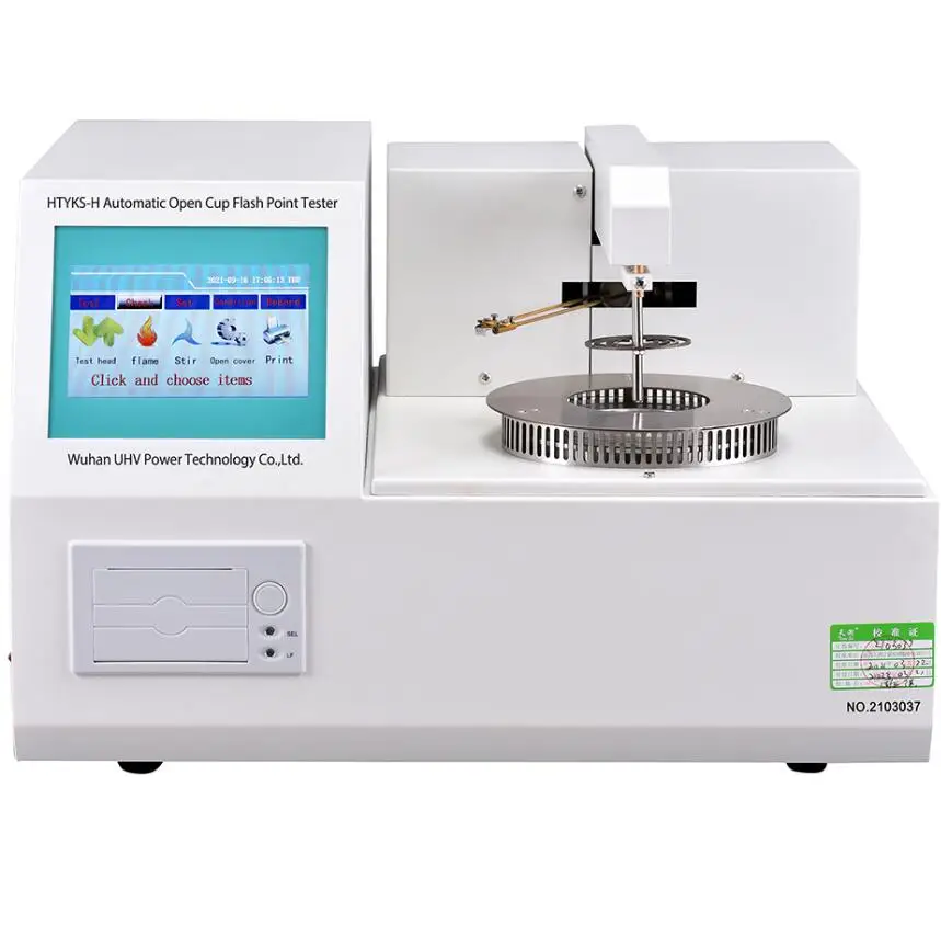 UHV-655 Cleveland Open-Cup Flash Point Tester - Automatic Detection Up to 400℃