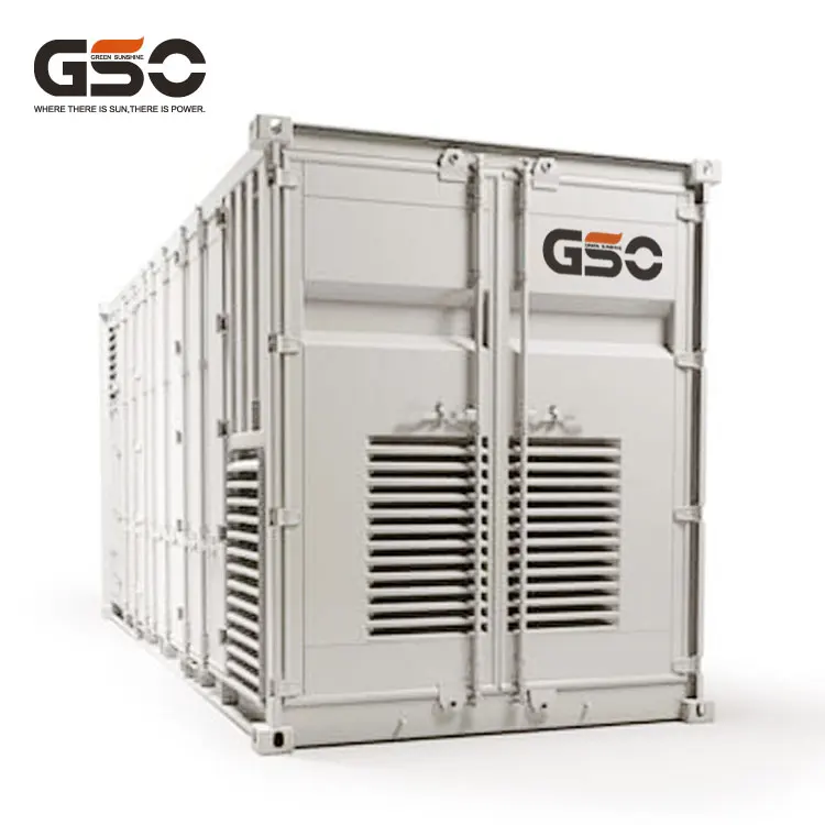 1MWh-10MWh Large Scale Lithium Battery Storage Container for Energy Banks GSO
