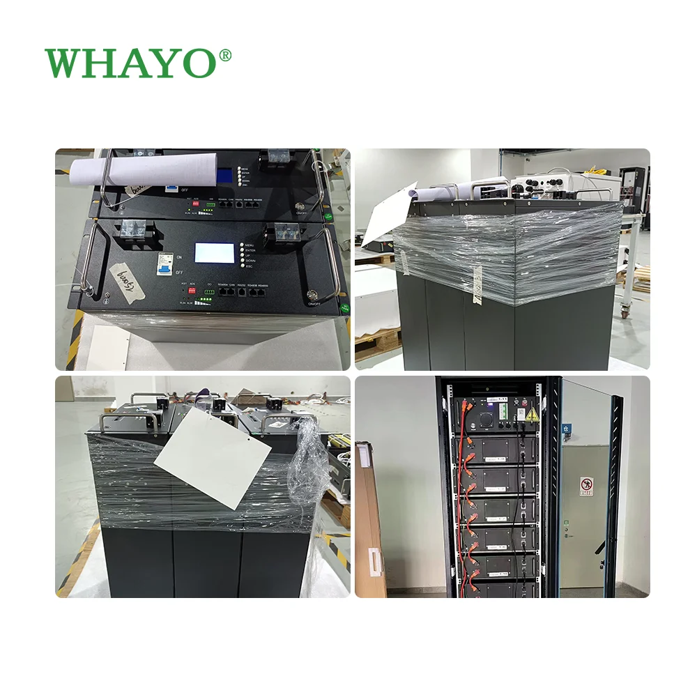 30kW High Voltage Rack-Mounted LiFePO4 Battery Storage - 50kWh Solar Energy Solution - Whayo