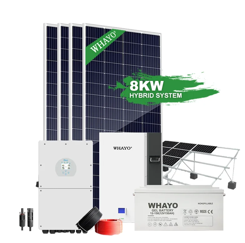 6kW-15kW Hybrid Solar Energy Storage System with Lithium Battery - Whayo