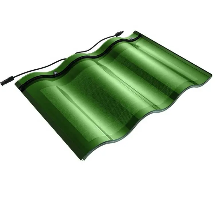 25W CIGS Thin Film Solar Roof Tile - Green Energy Solution for BIPV Whayo