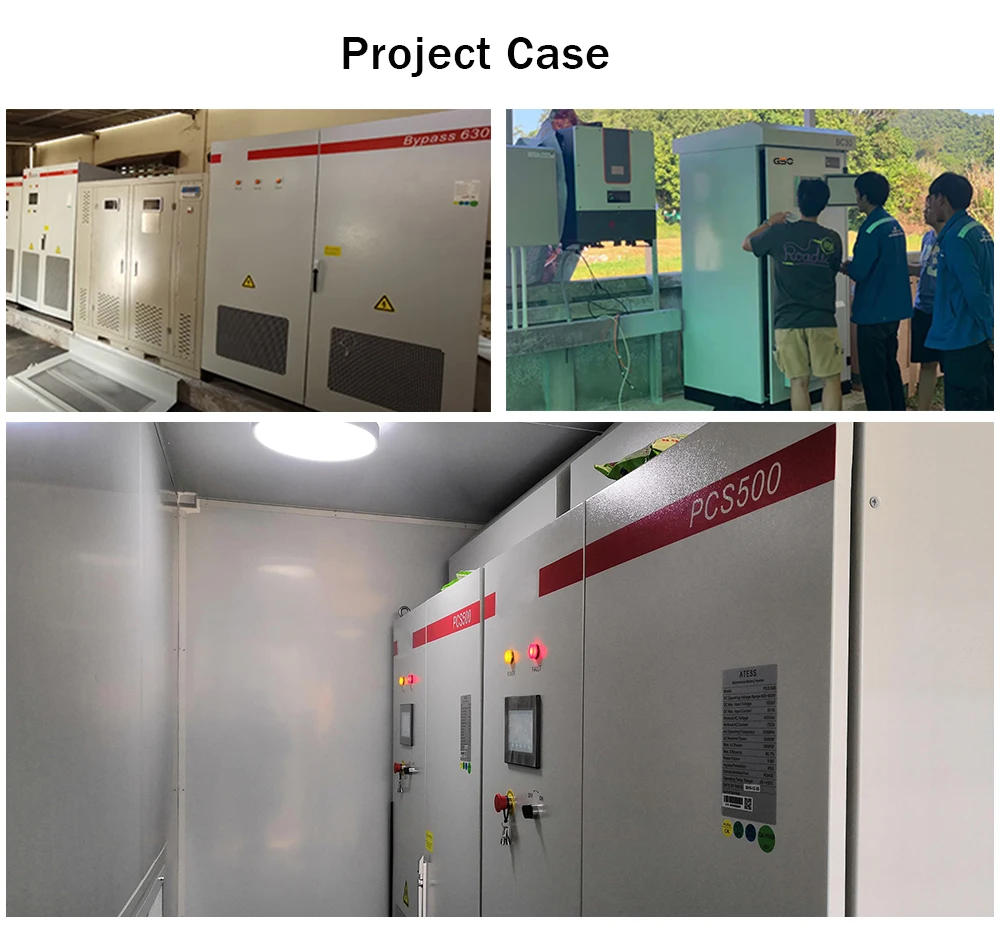 50kW-630kW On/Off Grid Hybrid Inverter PCS for Power Conversion GSO
