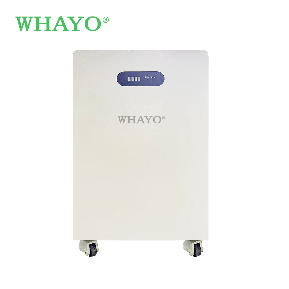 15kWh 300Ah 48V Renewable Energy LiFePO4 Battery Pack - Home Solar Power Station with Wheels - Whayo