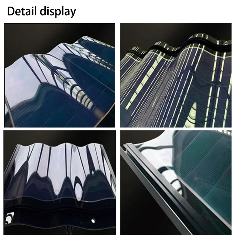 25W-30W Solar Panel Roof Tiles for Home Solar Roof Systems - Whayo