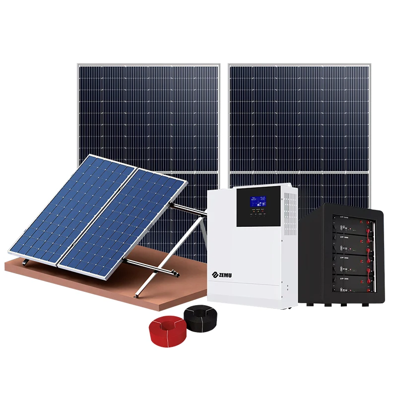 Zemu Hybrid Solar System - 5KW to 20KW Complete Solutions with Lithium Battery & Inverter