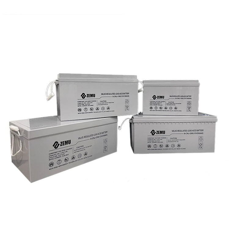 Zemu 12V 150Ah Gel Battery - High Cycle Life for Solar Energy Storage & Backup Power