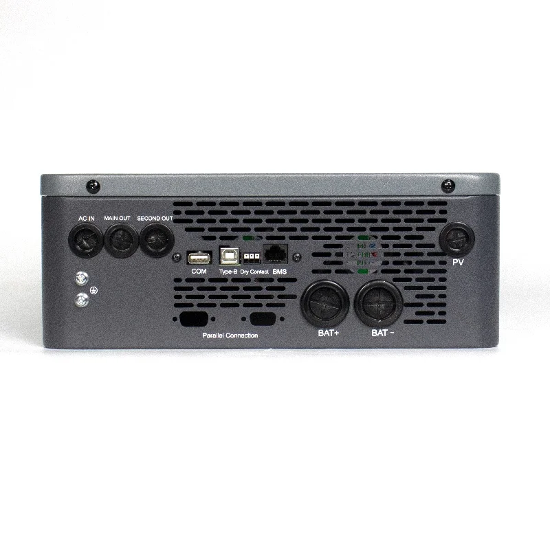 HARS 5.5KW 48V/24V Hybrid Solar Inverter - MPPT, Parallel Support, Off-Grid for Homes &  Commercial