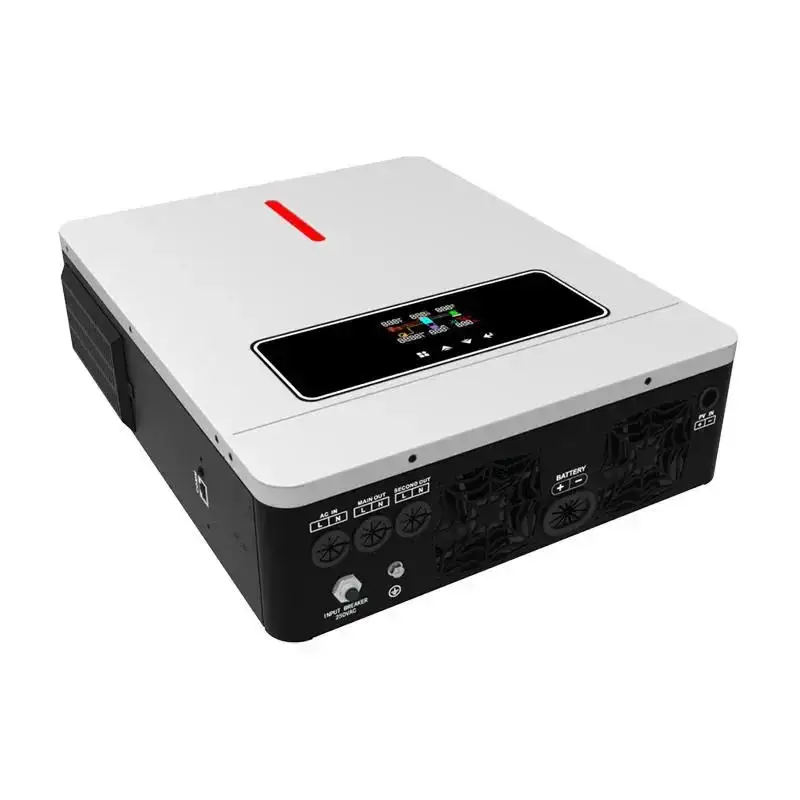 HARS 4200W 24VDC Hybrid Solar Inverter - 120A, Off-Grid No Battery for Homes & Farms