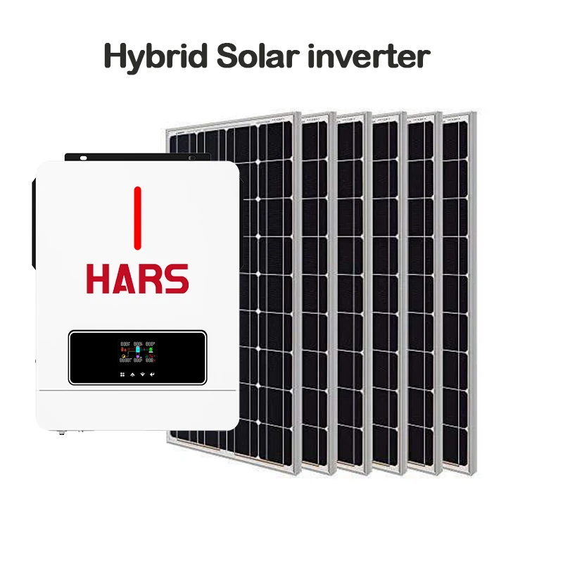 HARS 3600W 24VDC Hybrid Solar Inverter - Built-in MPPT, Pure Sine Wave