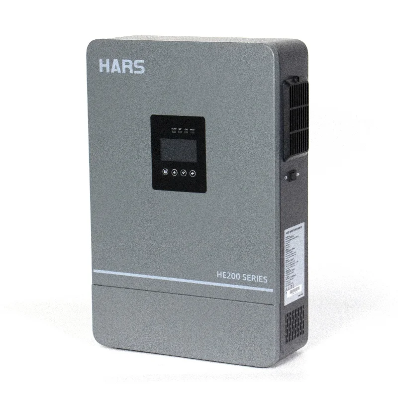HARS 5.5KW 48V/24V Hybrid Solar Inverter - MPPT, Parallel Support, Off-Grid for Homes &  Commercial