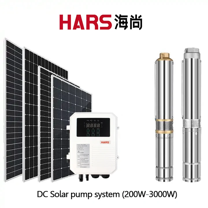 HARS 72V 550W Solar DC Water Pump 4DLR6-65-72-550 with MPPT Controller for Irrigation