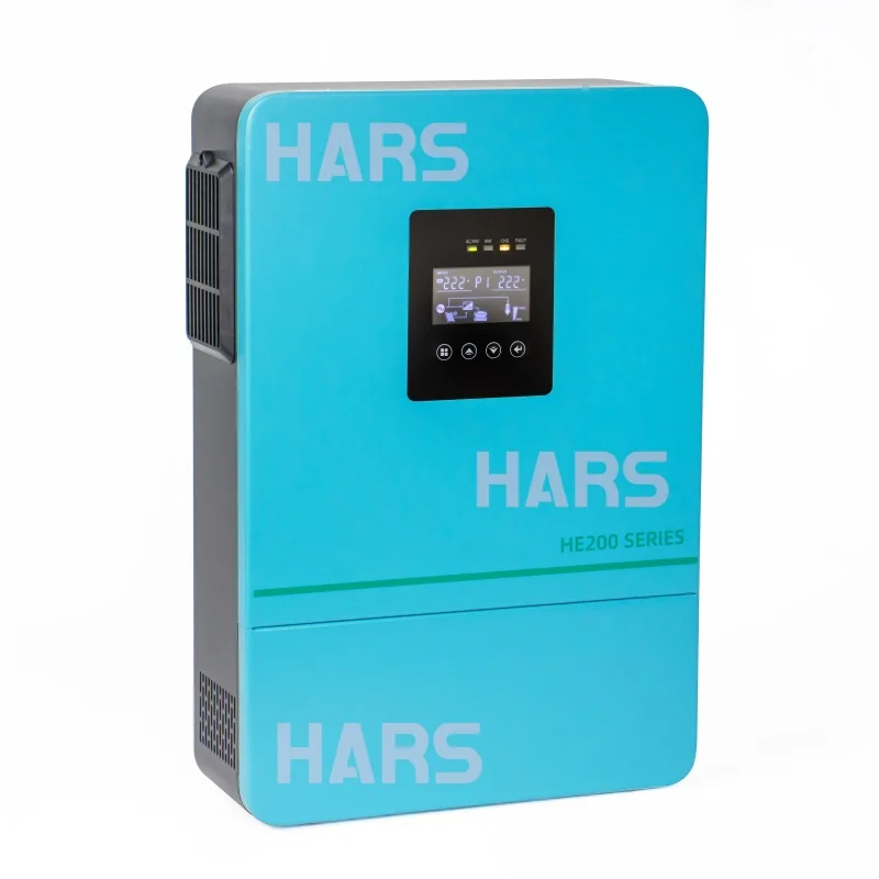HARS 3KW-6KW 48V Hybrid Solar Inverter - Dual Output, MPPT, Pure Sine Wave for Homes & Businesses