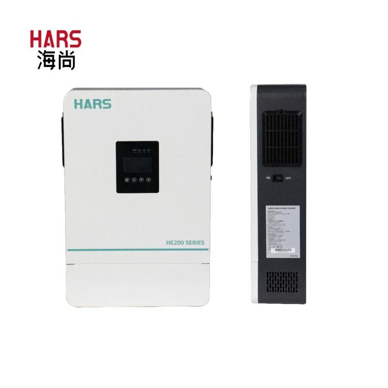 HARS 5.5KW 48V Hybrid Solar Inverter - 220V/380V, MPPT, Dual Output, WIFI for Homes & Businesses