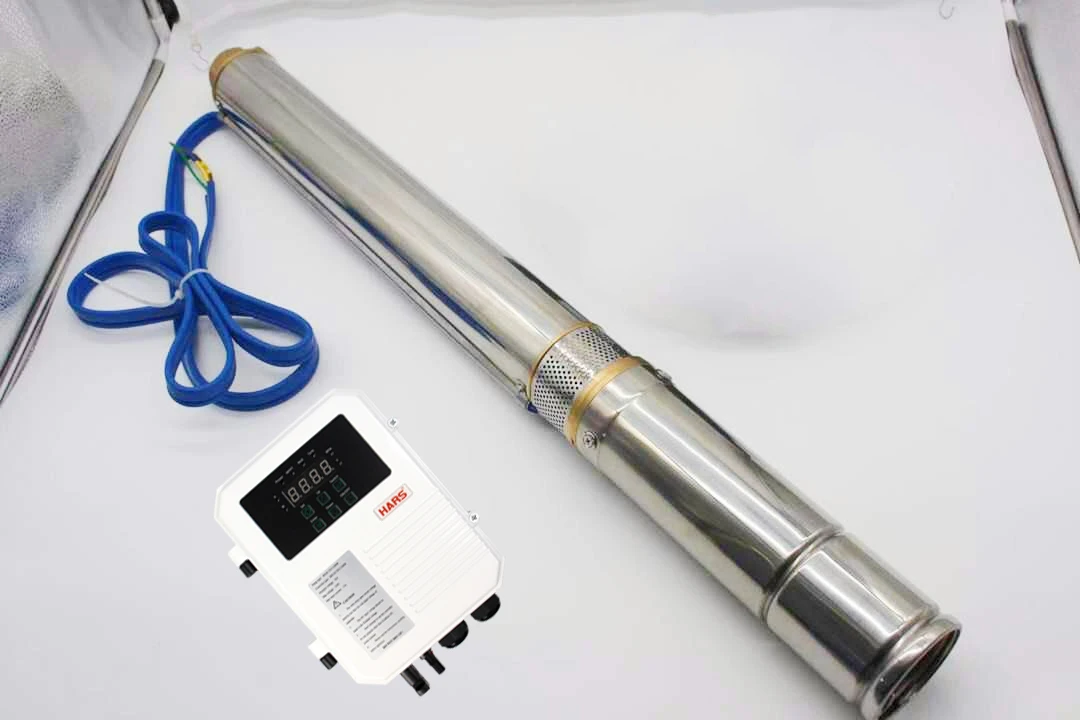 HARS 72V 550W Solar DC Water Pump 4DLR6-65-72-550 with MPPT Controller for Irrigation