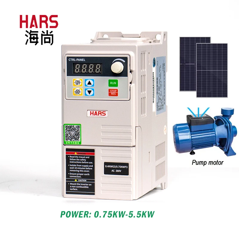 HARS 11KW 3-Phase Solar Pump Inverter for Agricultural Irrigation