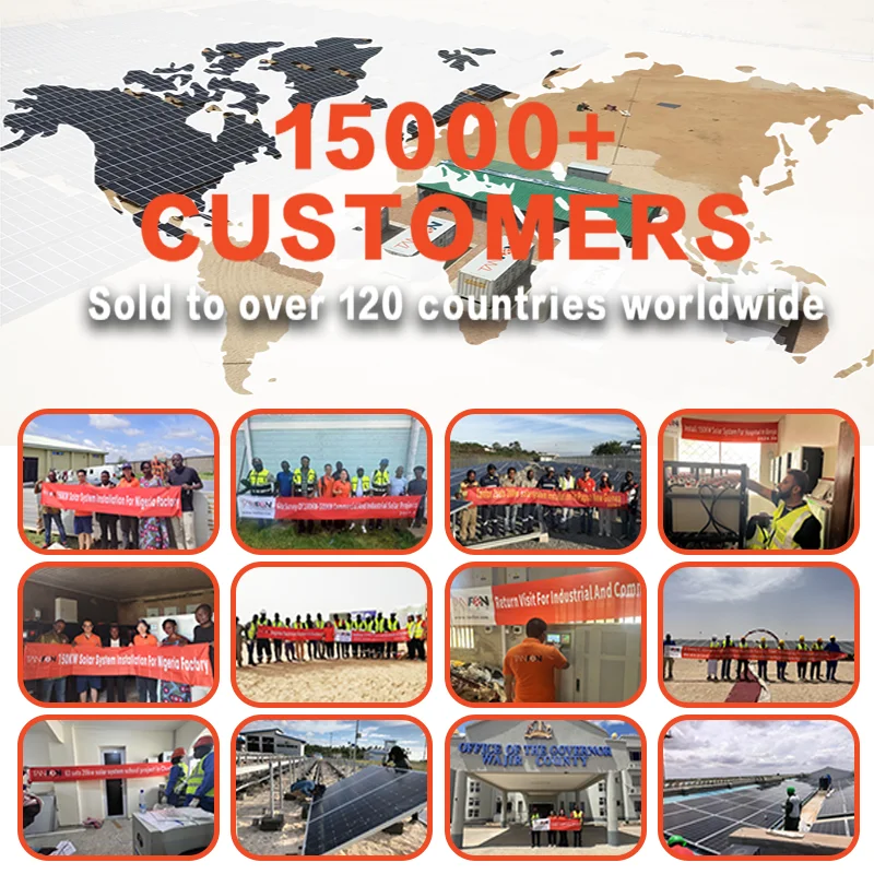 8000W Off-Grid Solar Power System | Complete Set with 7kW Panel | Tanfon