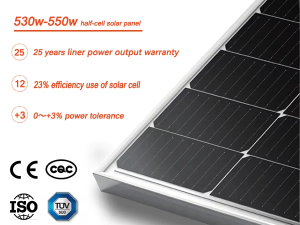 450W-550W Solar PV Panels | High Efficiency & Reliable Energy | Tanfon