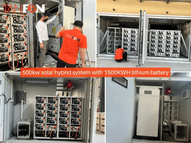 10kWh-50kWh Stackable Wall-Mounted LiFePO4 Batteries | Household Energy Storage | TANFON