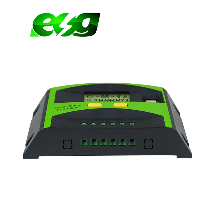 60A MPPT PWM Solar Charge Controller for 12V/24V/48V Lead Acid Batteries | Efficient Power Management ESG