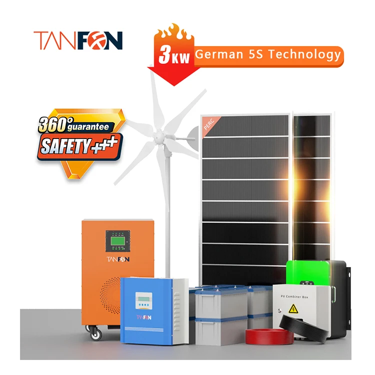 Residential Solar Hot Water Boiler | 3kW Wind Turbine System | TANFON