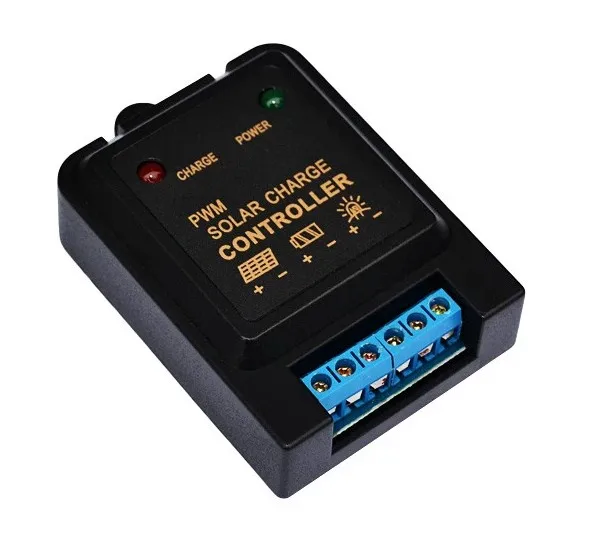 Mini MPPT PWM Solar Controller | 6V/12V 1A-5A Charging | Portable & LCD Display | ESG