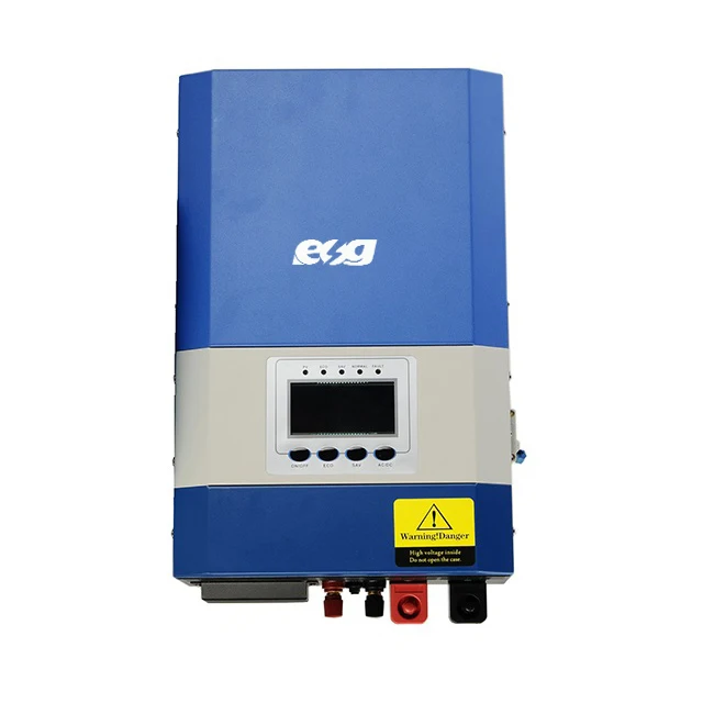 1kW Hybrid Solar Inverter | MPPT On-Grid | 12V/24V AC Sine Wave Output | ESG