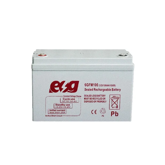 12V 100Ah AGM Deep Cycle Battery | Sealed Lead Acid UPS Solar Battery | ESG