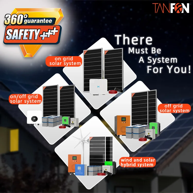 12kW On-Grid Solar Energy System 5kWh-10kWh Storage Battery 240V Kits Tanfon