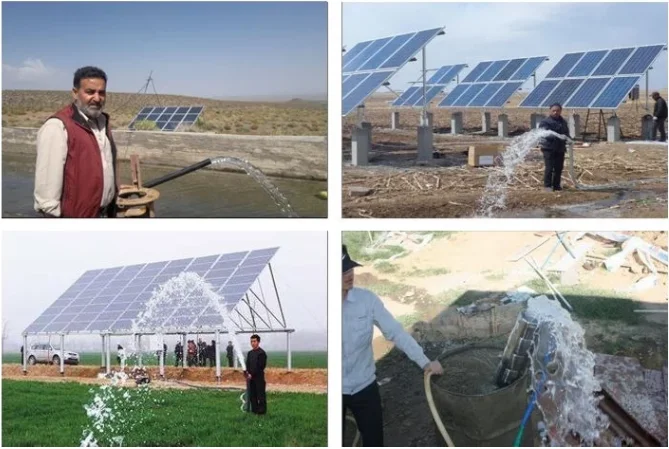 36V 210W DC Solar Water Pump with 100m Head for Irrigation | ESG