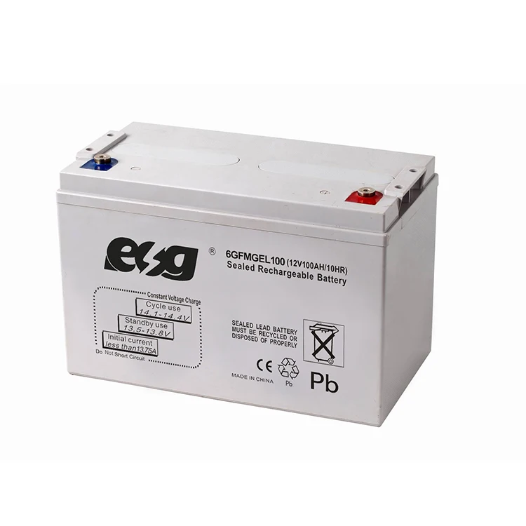 12V 100Ah AGM Deep Cycle Battery | Sealed Lead Acid UPS Solar Battery | ESG