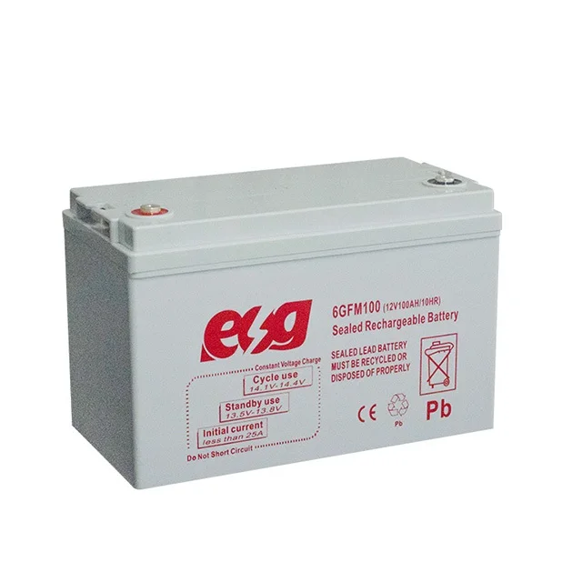 12V 100Ah AGM Deep Cycle Battery | Sealed Lead Acid UPS Solar Battery | ESG
