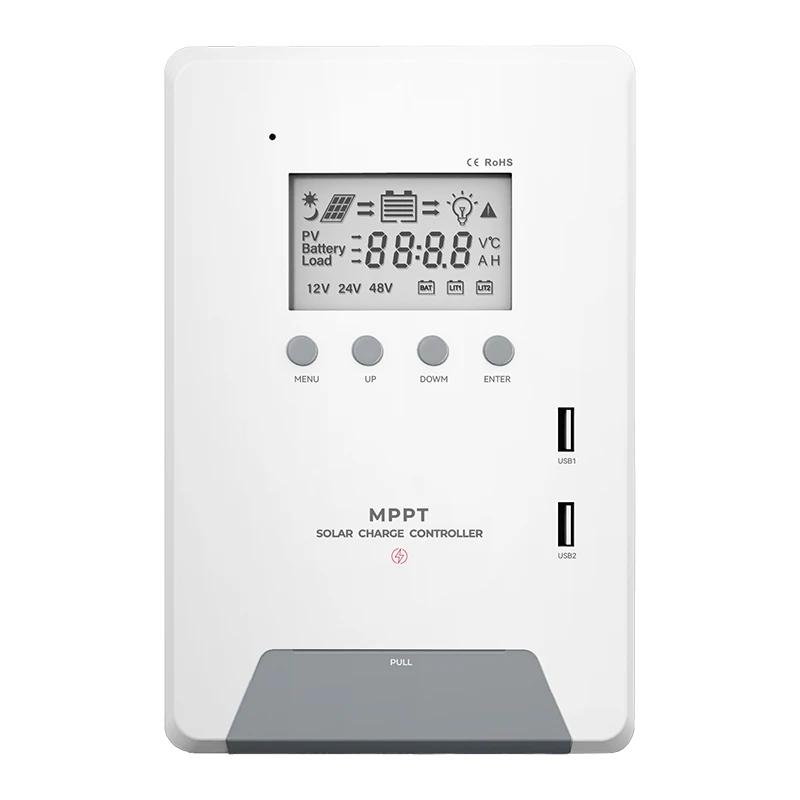 12V-48V 30A-60A MPPT Solar Charge Controller | High Capacity Voltage Regulator | SUNNAL