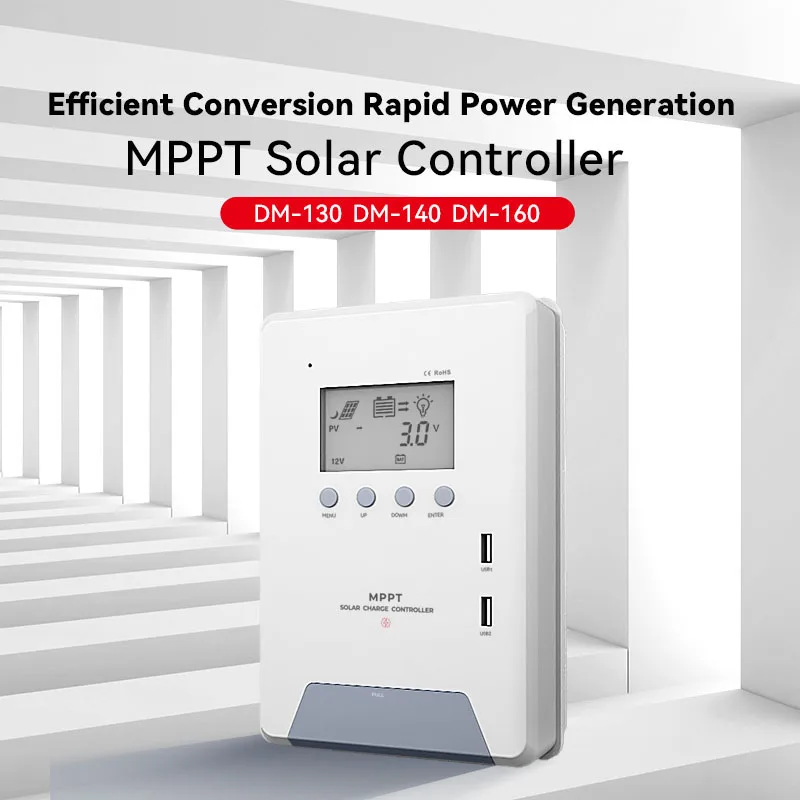 12V-48V 30A-60A MPPT Solar Charge Controller | High Capacity Voltage Regulator | SUNNAL