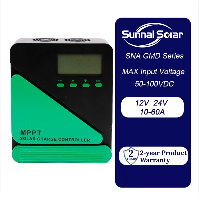 30A-40A MPPT Solar Battery Charge Controller | Customized for Lithium Batteries | SUNNAL