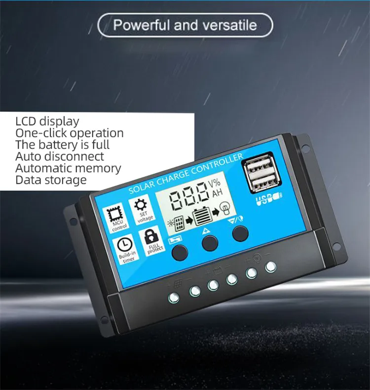 30A PWM Solar Battery Charge Controller | High Efficiency & Reliable Power Management | SUNNAL
