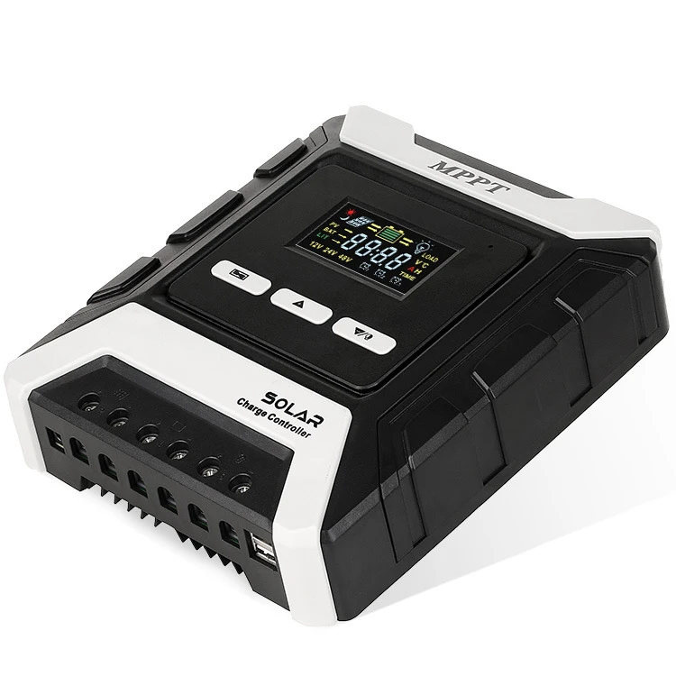 12V-48V 20A-50A MPPT Battery Charger | Dual USB Solar Panel Regulator | SUNNAL