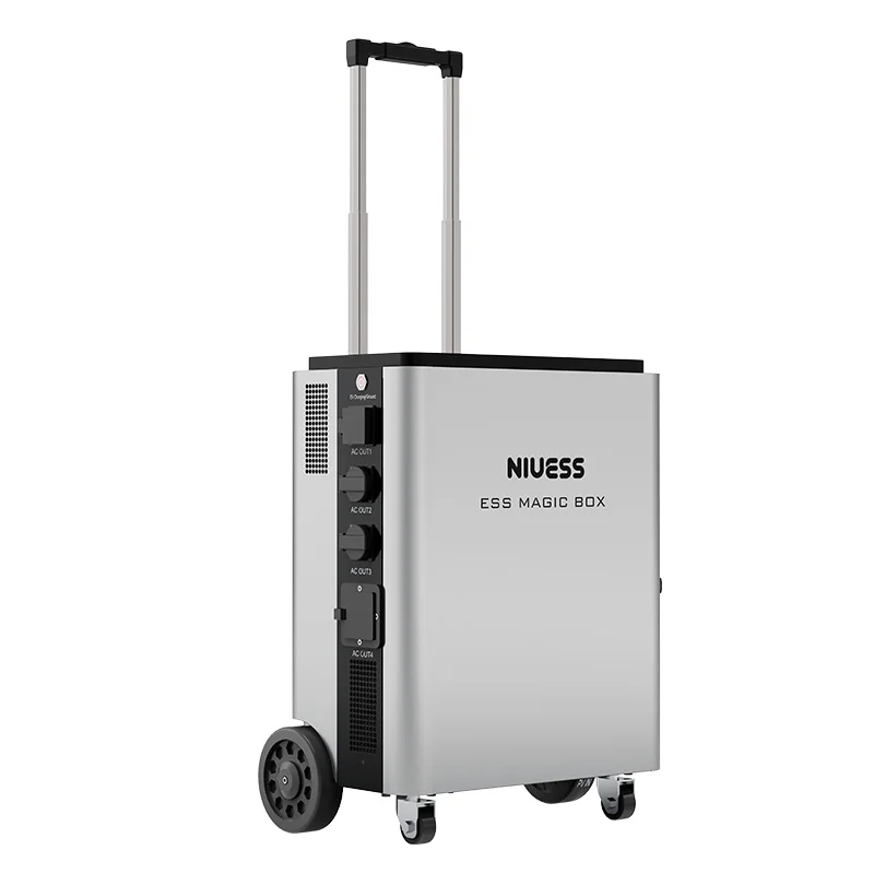 5000W Portable Power Station with Solar Generator - Ideal for Outdoor Camping - Niuess