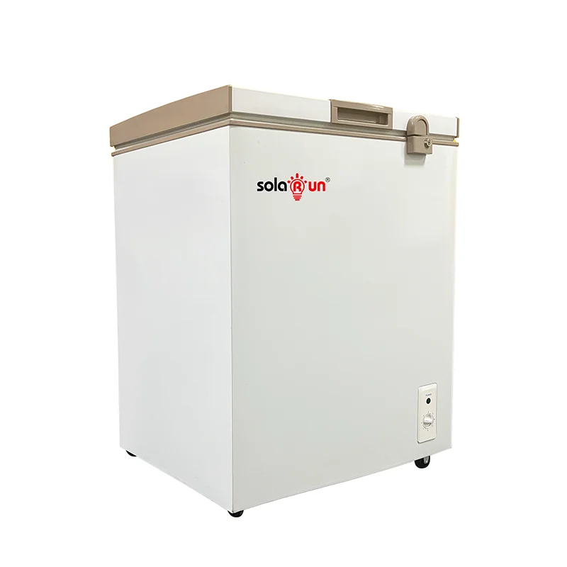 12V DC Solar Chest Freezer with Panel - Energy Efficient Home Appliance by Solarun
