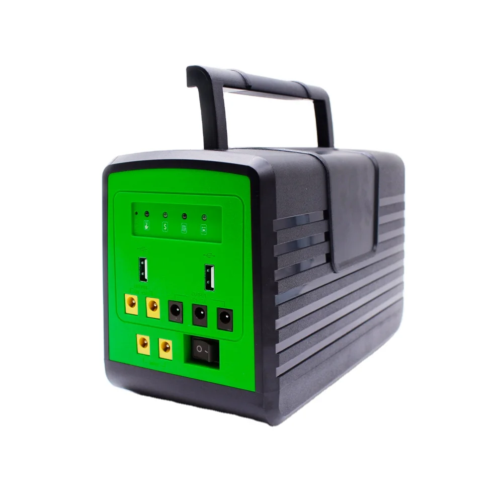 30W 18V Solar Panel System with 12.8V 6Ah LiFePO4 Battery for Home Lighting & Phone Charging - Solarrun