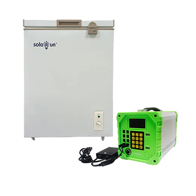 12V DC Solar Chest Freezer with Panel - Energy Efficient Home Appliance by Solarun