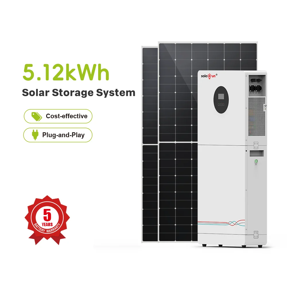 5.12kWh 5KW All-In-One Hybrid Solar Generator - Off-Grid Home Power by Solarun