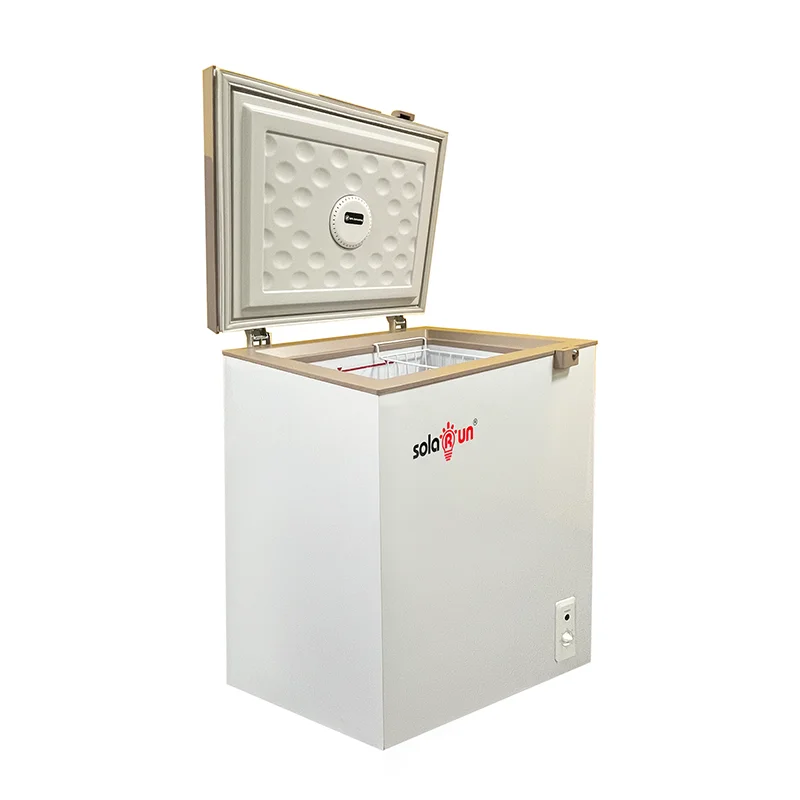12V DC Solar Chest Freezer with Panel - Energy Efficient Home Appliance by Solarun
