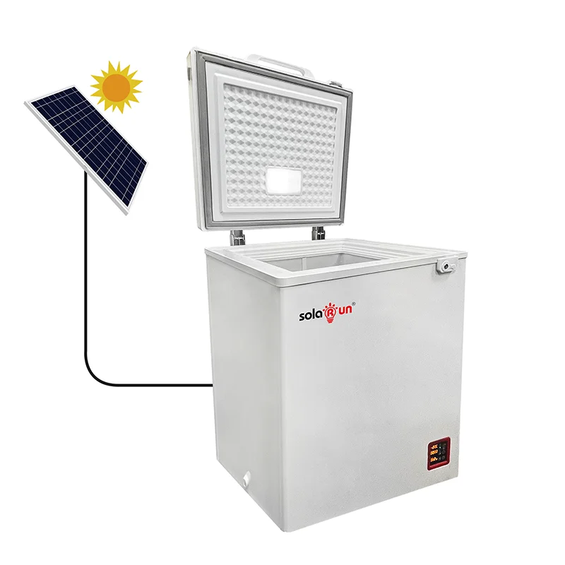 12V DC Solar Deep Freezer 108L-308L with Solar Panel and Battery - Eco-Friendly by Solarun