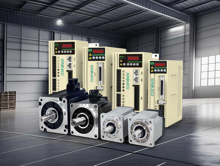 Servo Motor 220V High Torque 17 Bit Encoder EtherCAT CANopen Control Industry Automation STABLECU