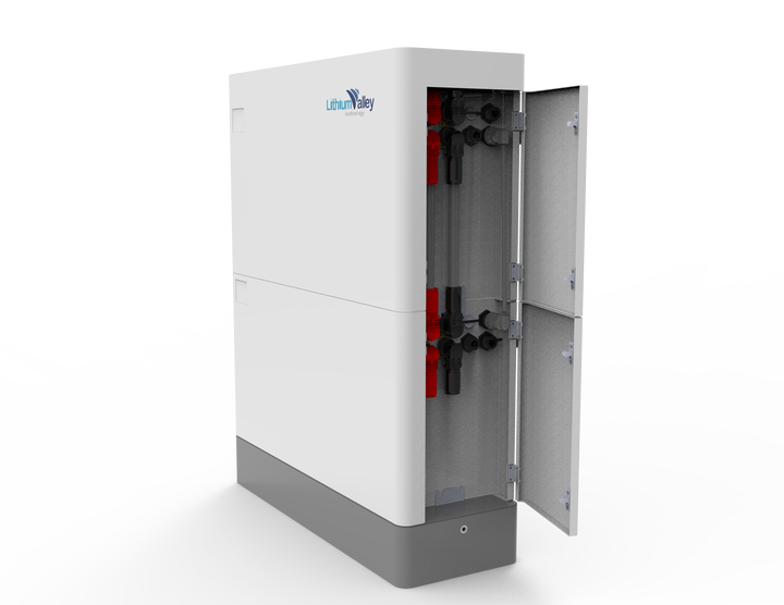 LFP Stackable Battery 7-30kWh 6000 Cycles 48V 51.2V 50Ah 100Ah Energy Storage System for Residential and Commercial Use Lithiumvalley